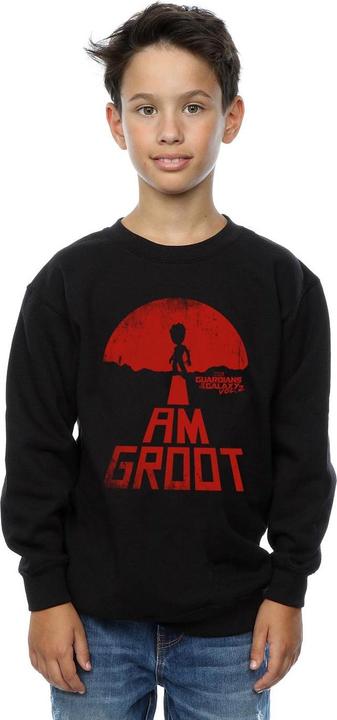 Produktbild Guardians Of The Galaxy I Am Groot Red Sweatshirt Jungen (140, 146)