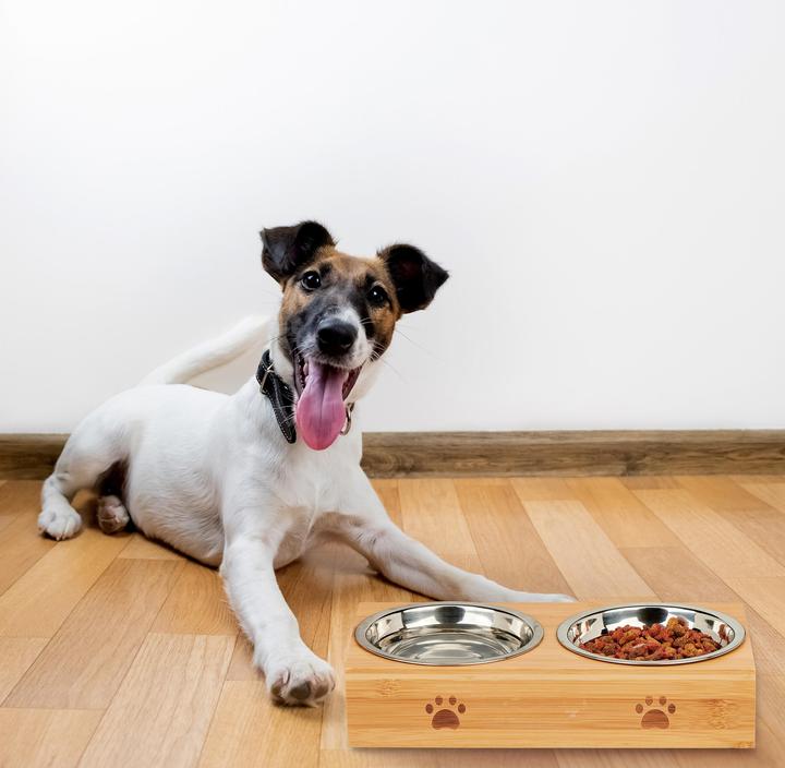 Actual product image Relaxdays Dog food station (0.30 l)