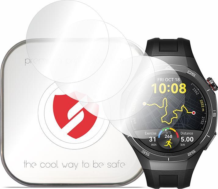 Actual product image Smart Protection - Premium Classic (4 pack) - Huawei Watch GT 5 Pro 46mm - Clear