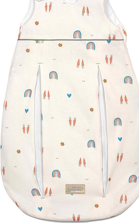 Actual product image Odenwälder Baby winter sleeping bag prima klima Rainbow Ecru size 70 (70 cm)