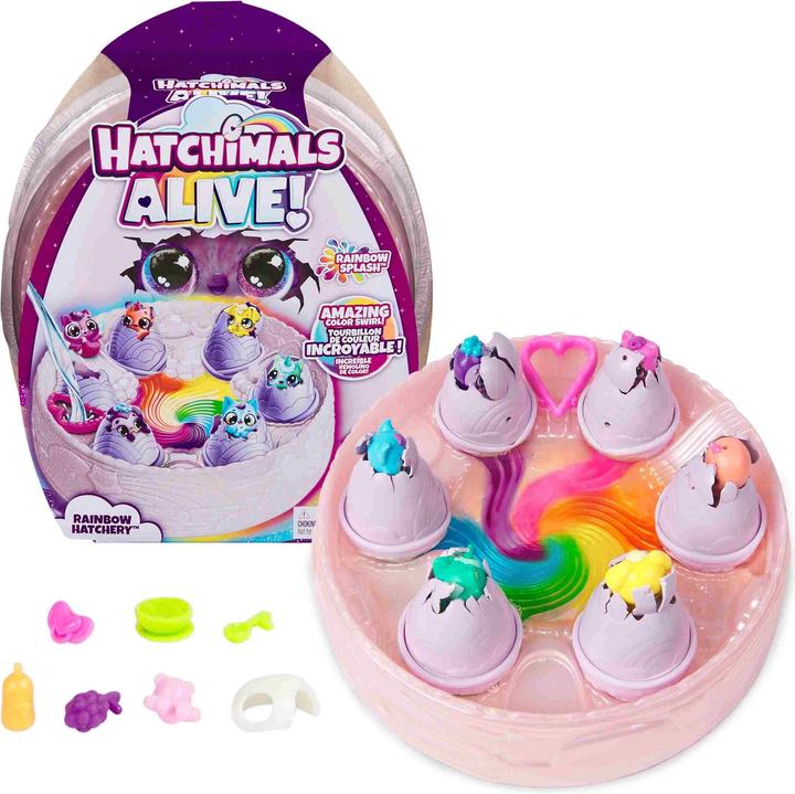 Produktbild Hatchimals Alive Rainbow Hatchery