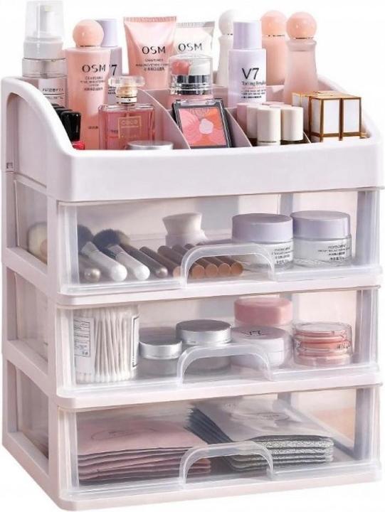 Produktbild JTI Make-up-Aufbewahrung, 3 Schubladen - Weiss