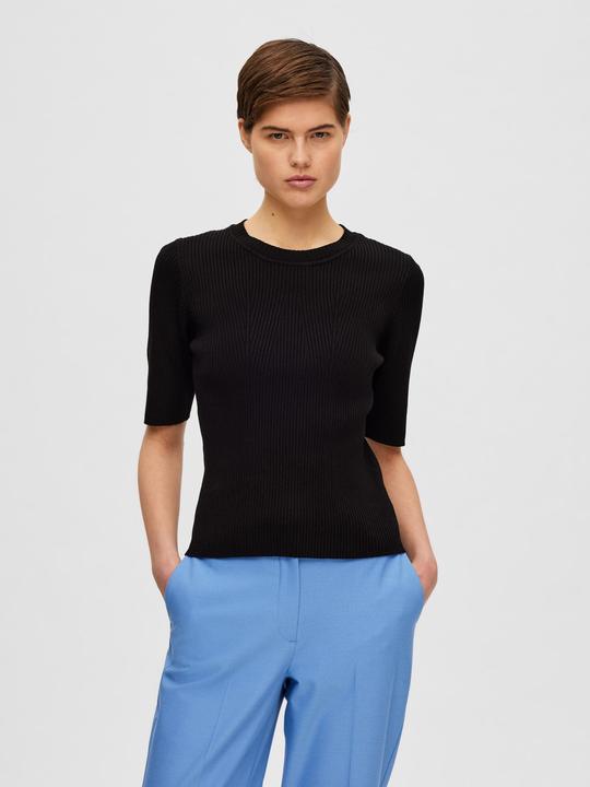 Produktbild Selected Femme Kurzärmeliges Strickoberteil (XL)