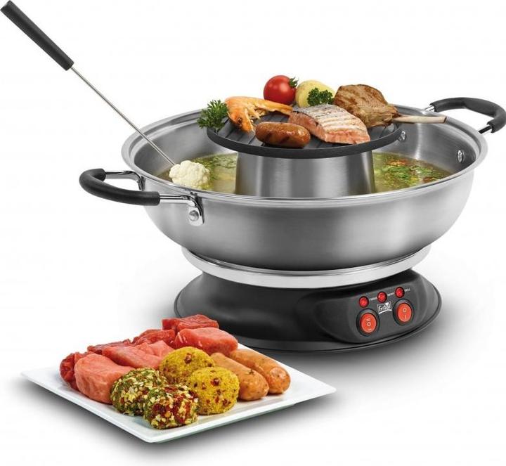 Actual product image Fritel FG 2970 - Electric Fonduepan - 6 Fonduevorkjes