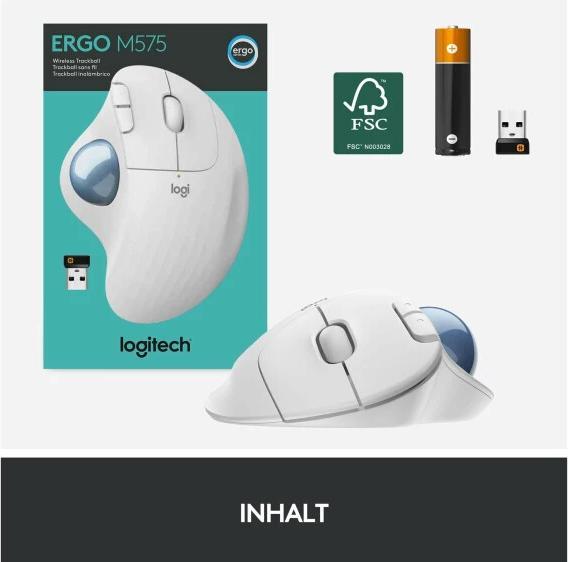 Actual product image Logitech Ergo M575 (Wireless)