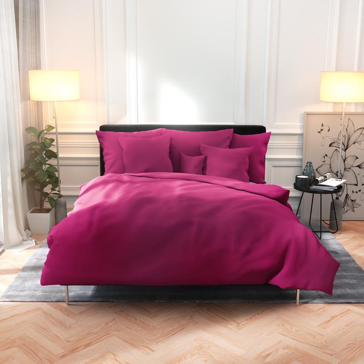 Actual product image Lotus Bettwaren Satin uni (Duvet cover, 160 x 210 cm)