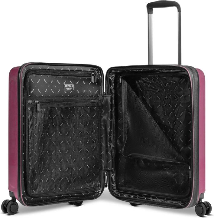 Produktbild Redolz Essentials 14 4-Rollen Kabinentrolley 55 cm Laptopfach mit Dehnfalte (45 l, Handgepäck (bis 50l))