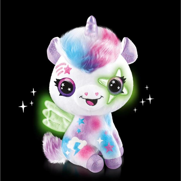 Immagine prodotto Canal Toys Peluche aerografo - Unicorno fosforescente (1274) (26.26 cm)