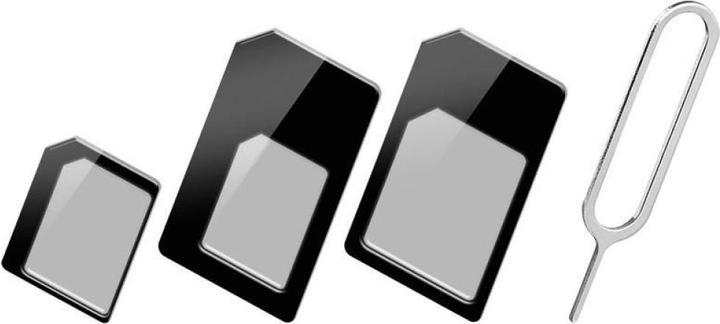 Techly 301535 SIM card adapter, S