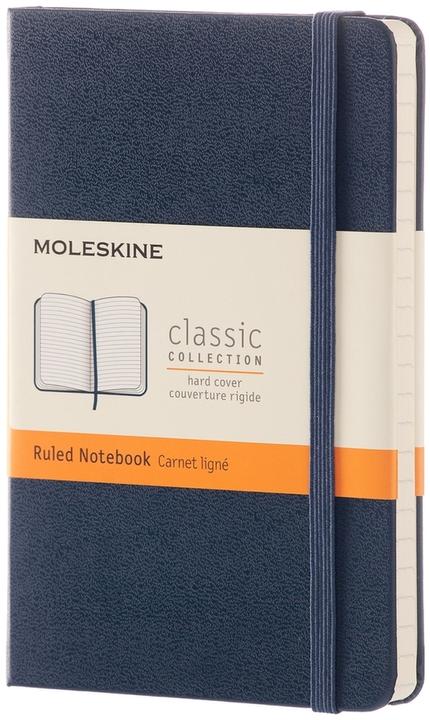 Image du produit Moleskine Carnet classique de poche (A6, À rayures, Couverture rigide)