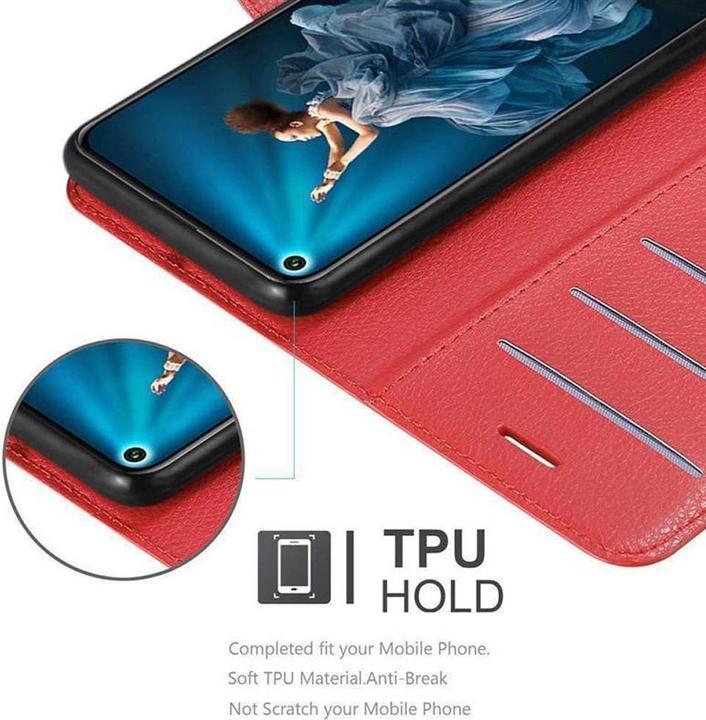 Produktbild Cadorabo Book mit Standfunktion Cover (TCL 20S, Huawei Nova 5T, LG K20)