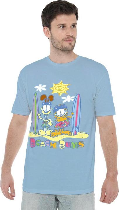 Actual product image Garfield Mens Beach Bums T-Shirt (XXL)