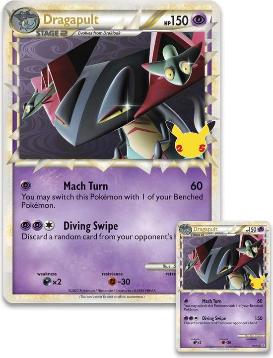 Produktbild Pokémon Dragapult Prime - Celebrations (Englisch, Box Set & Collection)