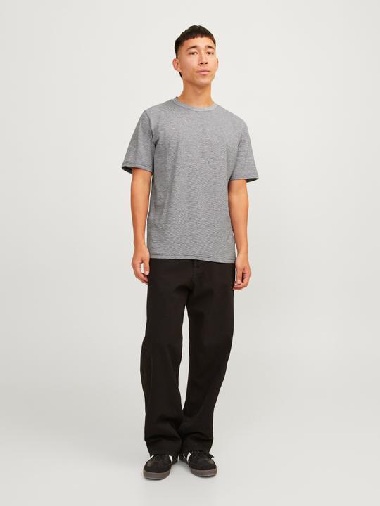 Actual product image Jack & Jones Single-coloured round neck T-shirt T-shirt (S)