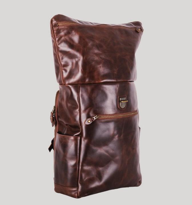 Produktbild Buckle & Seam Rolltop Rucksack Nomad Braun/Dots (30 l)