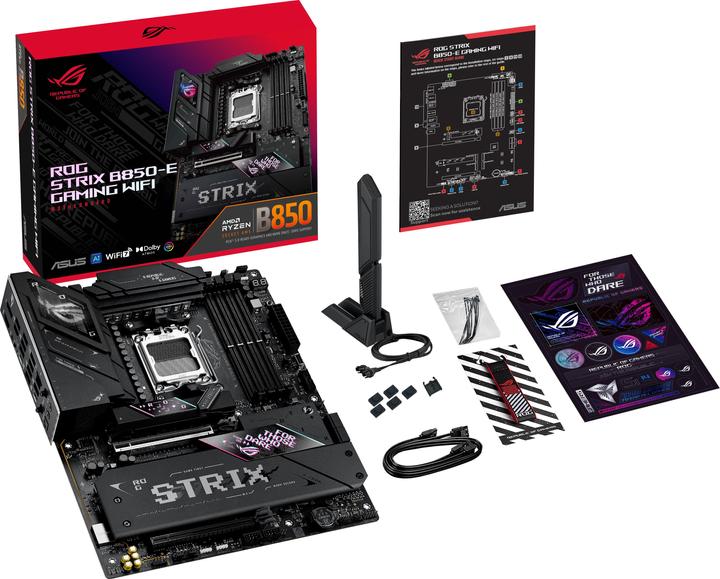 Productafbeelding ASUS ROG STRIX B850-E GAMING WIFI (AM5, AMD B850, ATX)