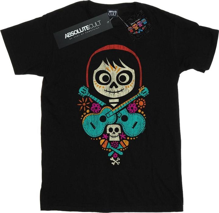 Immagine prodotto Disney Coco Miguel Crossed Guitars Maglietta Ampia Donna (XL)