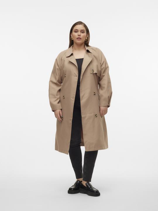 Produktbild Vero Moda Fly-Away Kragen Curve Mantel Trenchcoat (48)