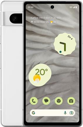 Image du produit Google Pixel 7a (128 Go, Neige, 6.10", SIM + eSIM, 64 Mpx, 5G)