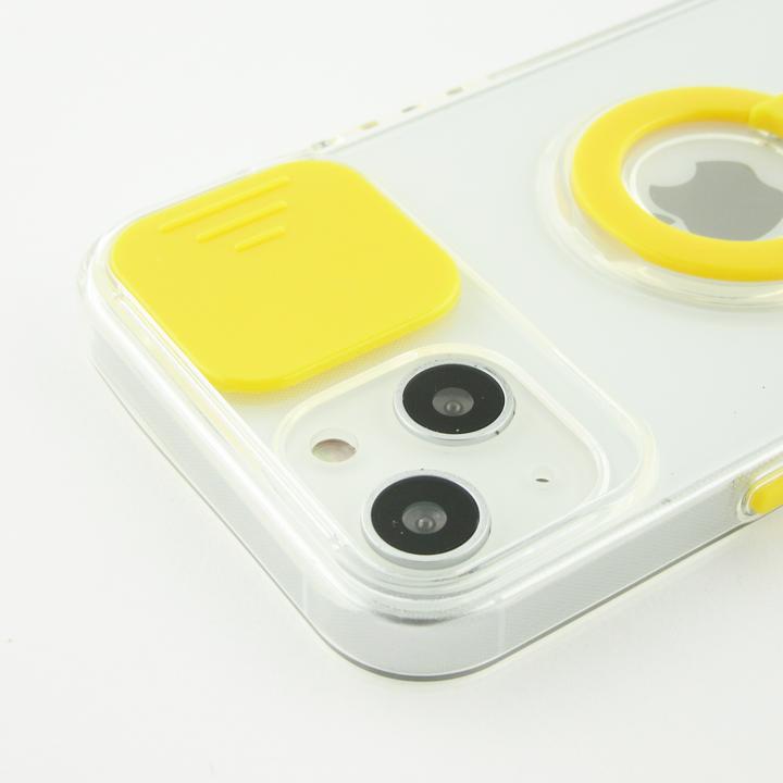 Produktbild PhoneLook Hülle mit Kamera-Slider und Ring (Apple iPhone 14)