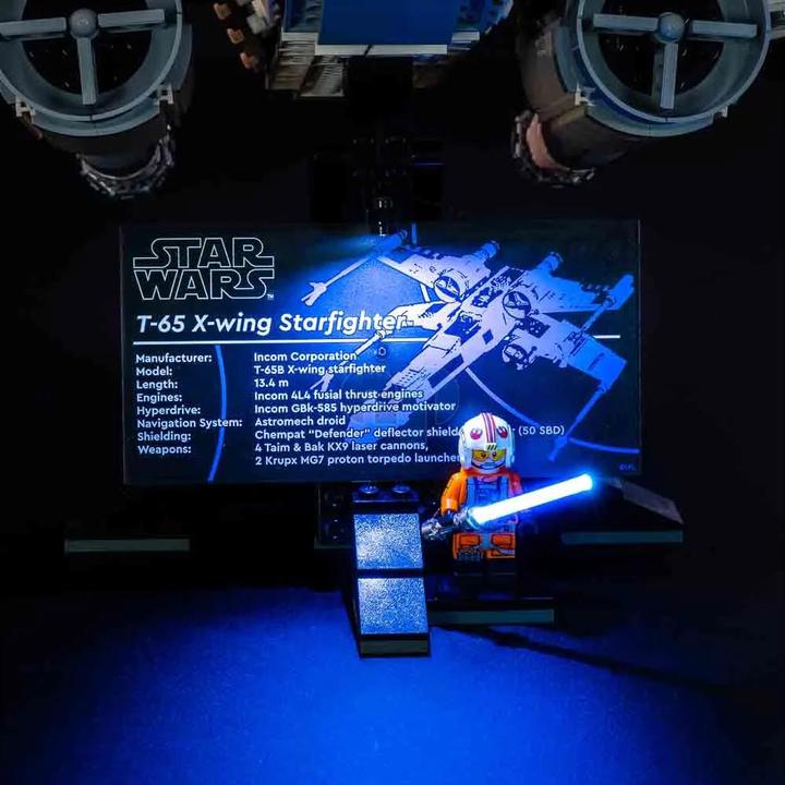 Produktbild Light my bricks LED Licht Set für LEGO Star Wars X-Wing Starfighter