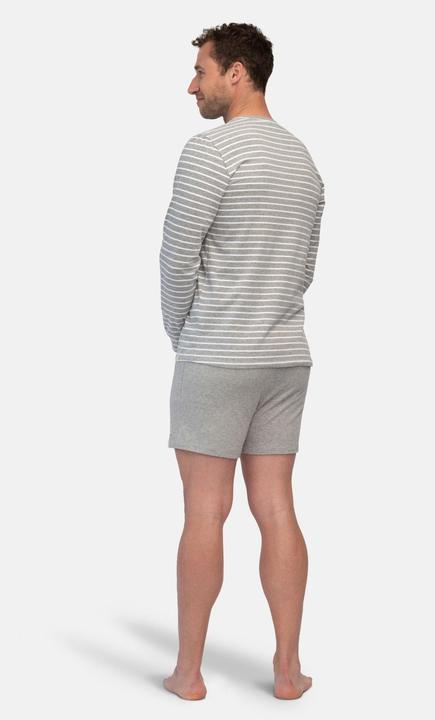 Produktbild greenjama Herren Langarm-Shirt Ringel (XXL)
