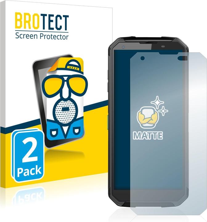 Image du produit BROTECT Film de protection antireflet Protection d'écran mat (2 pièce(s), Blackview BV9500)