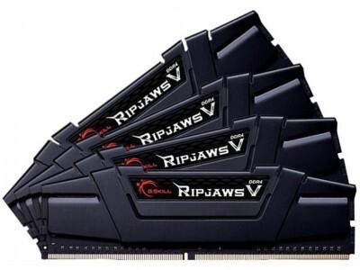 Actual product image G.Skill Pamięć Ripjaws V, DDR4, 128 GB, 3600MHz, CL18 (F4-3600C18Q-128GVK) (4 x 32GB, 3600 MHz, DDR4-RAM, DIMM)