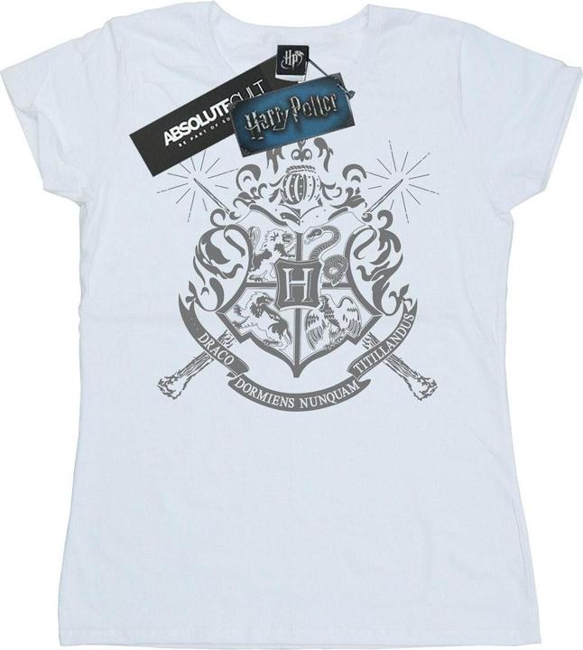 Produktbild Hogwarts Badge Wands TShirt (L)
