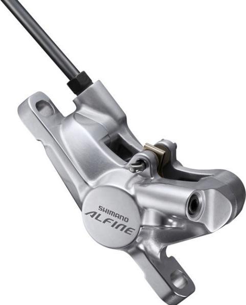 Produktbild Shimano Bremssattel Alfine BR-S7000 vorne/hinten PM Resin silber Box (Vorne + Hinten, Bremssattel, 2)