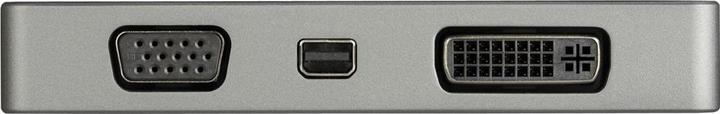 Actual product image StarTech USB C Multiport Video Adapter (USB-C, DVI, VGA, HDMI, 10.90 cm)