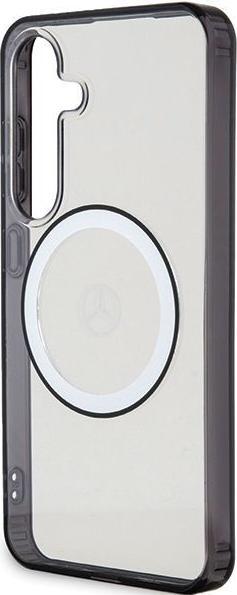 Actual product image Mercedes MEHMS23HUOKC S921 transparent hardcase Printed logo MagSafe (Samsung Galaxy S24)