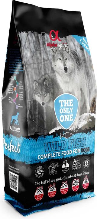 Produktbild Alpha Spirit WILD FISH dog food with fish 12kg (Adult, 1 Stk., 12000 g)