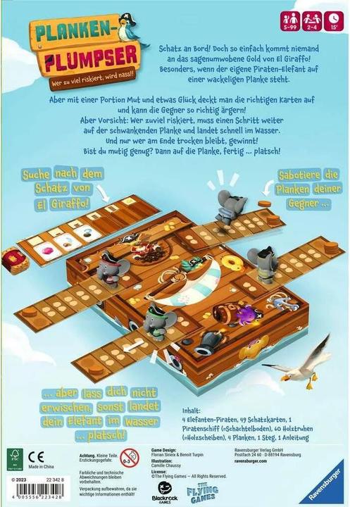 Produktbild Ravensburger Planken-Plumpser (Deutsch)