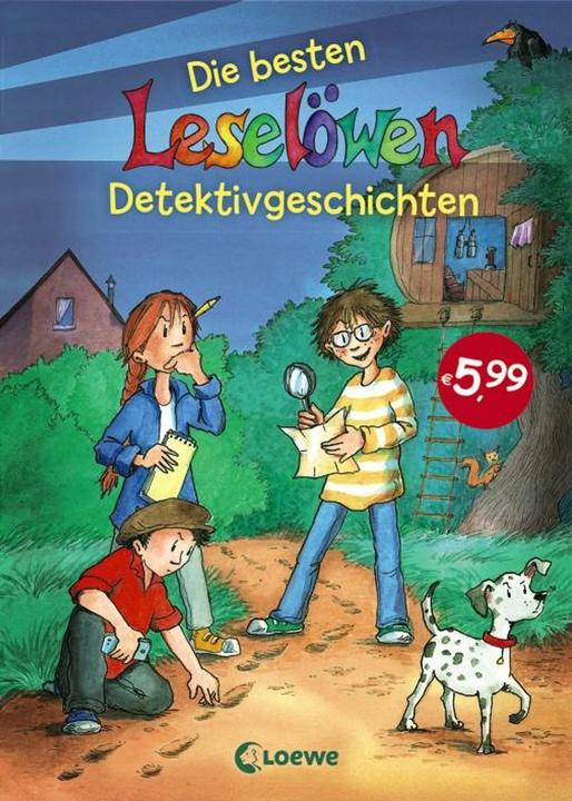 Produktbild Leselöwen - Das Original - Die besten Leselöwen-Detektivgeschichten (Deutsch, Loewe Erstlesebücher, 2017)
