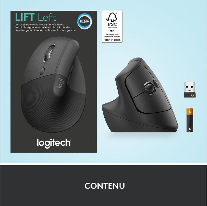 Immagine prodotto Logitech Lift (Senza fili)