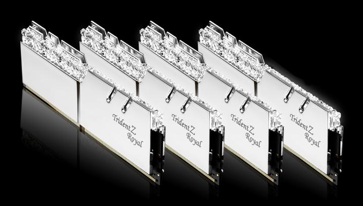 Actual product image G.Skill Trident Z Royal (4 x 16GB, 3200 MHz, DDR4-RAM, DIMM)
