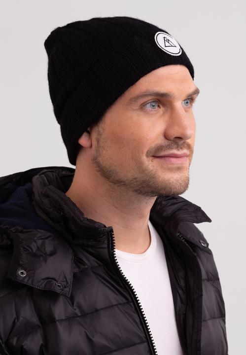 Actual product image Cash-Mere Kaschmir Big Rib Mütze (One size)