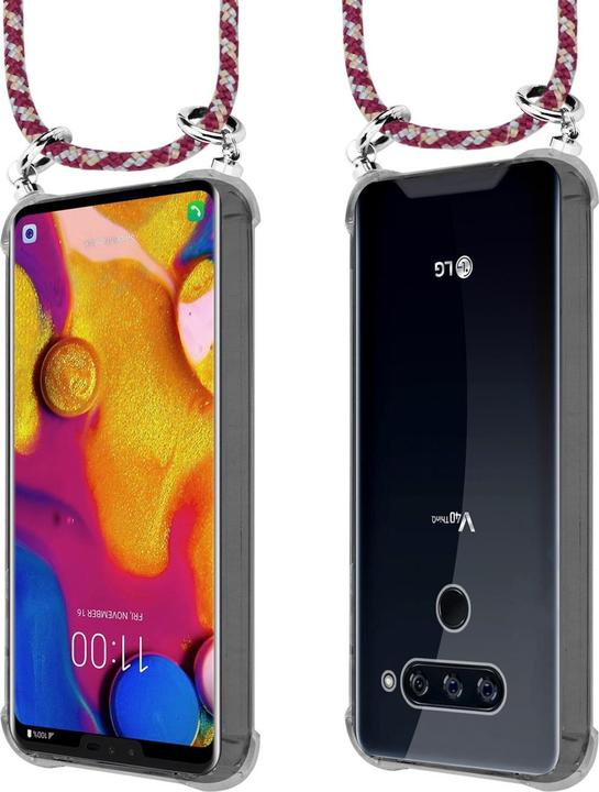 Produktbild Cadorabo TPU Handy Kette SILBER Cover