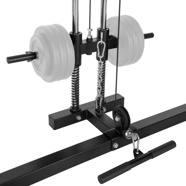 Actual product image tectake Lat pulley