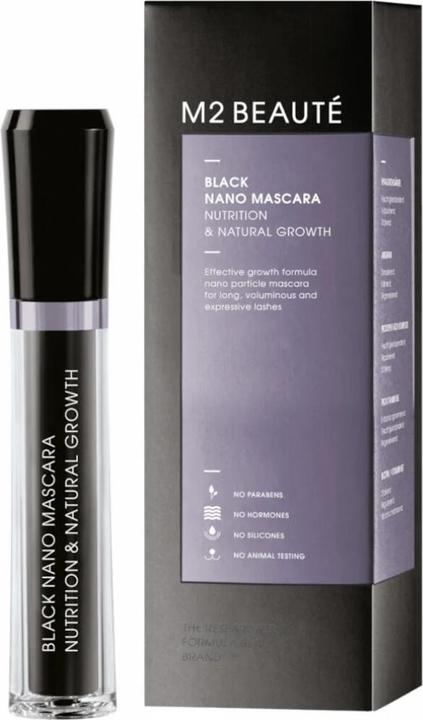 M2 Beauté M2 Beaute Mascara Intens Black Natural & Nutrition 6ml