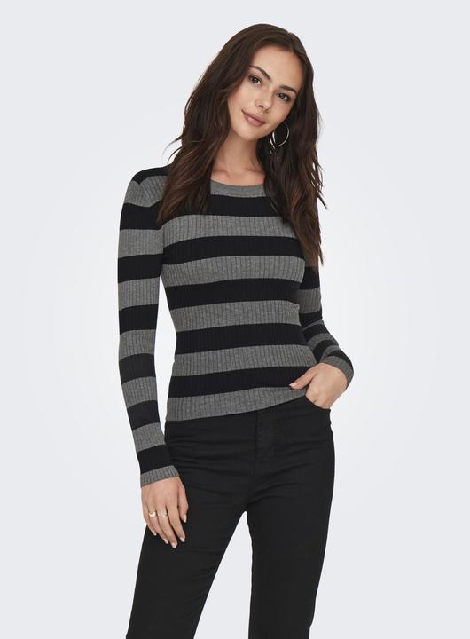 Actual product image JdY Ribbed round neck jumper knitted jumper (S)