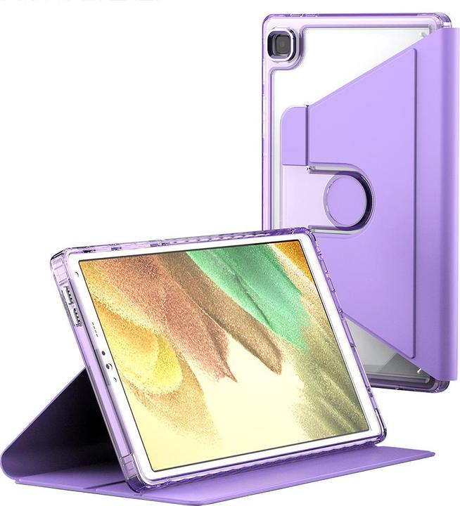 Techsuit - Crystal Vision - Samsung Galaxy Tab A7 Lite 8.7 inch T220/T225 2021 - Purple (Galaxy Tab A7 Lite)