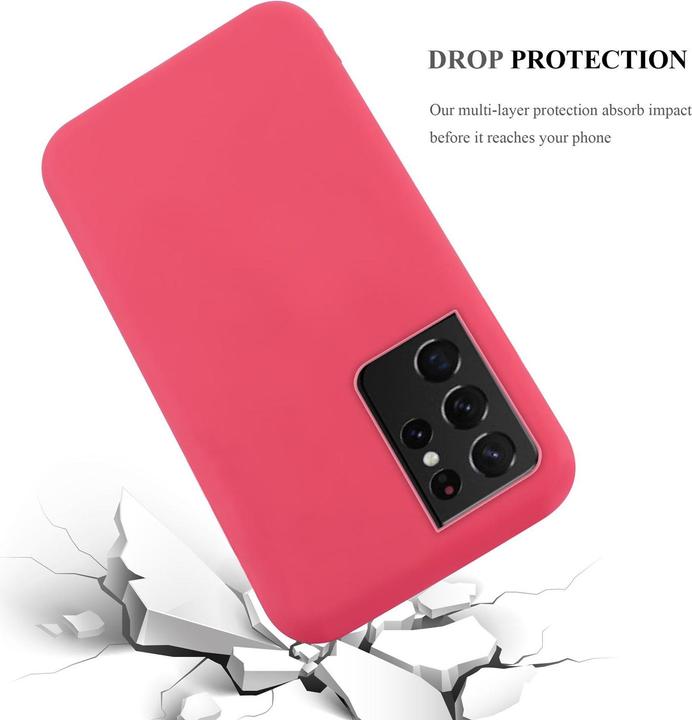 Produktbild Cadorabo TPU Candy Cover (Samsung Galaxy S21 Ultra)