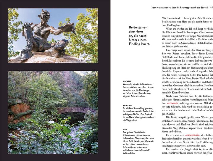 Produktbild belser Unheimliche Wanderungen Harz (Deutsch, Marleen van de Camp, 2024)