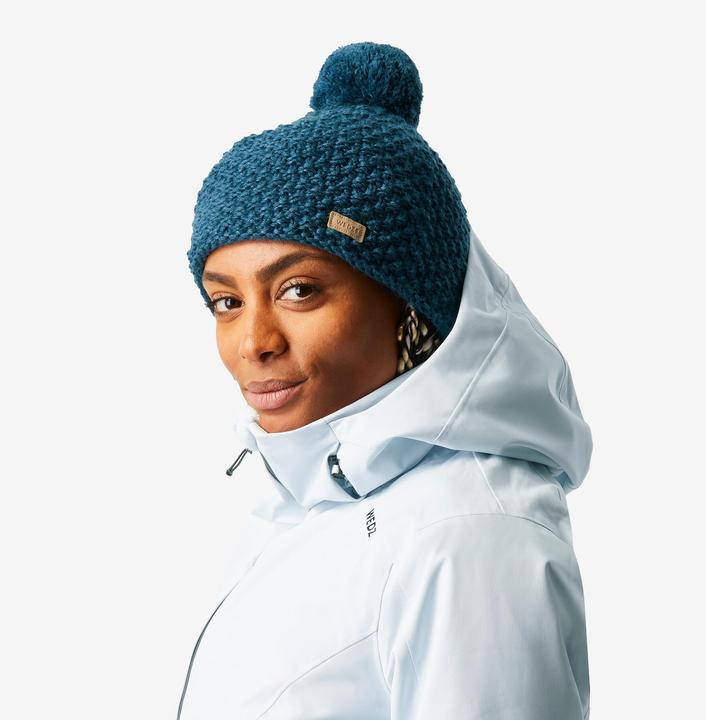 Produktbild Wedze Skimütze Erwachsene Made in France - Timeless blau (One Size)