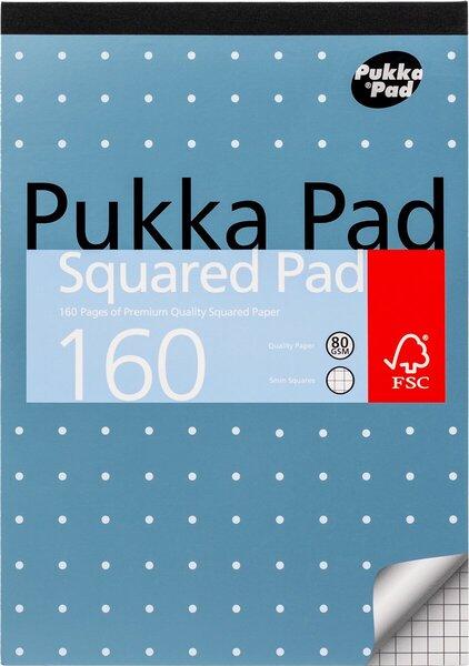 Pukka Fun Pukka Metallic Briefblock DIN A5 kariert 80 Blatt (A5, Kariert)