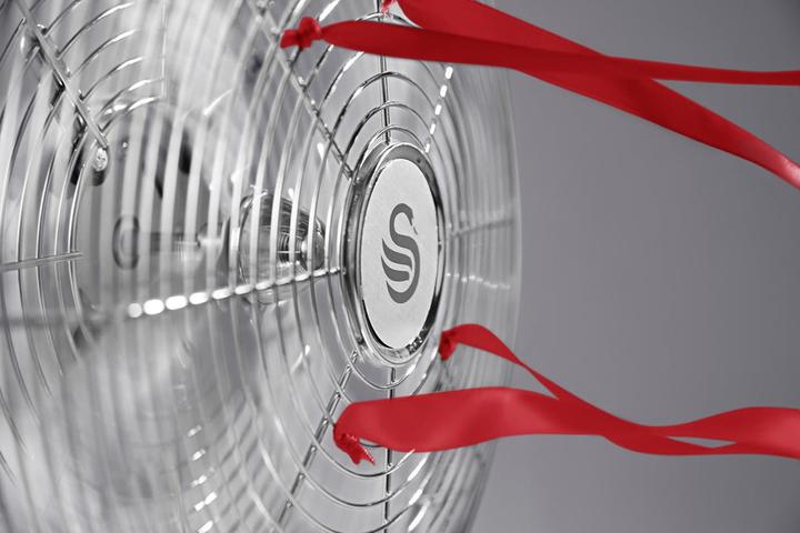 Image du produit Swan Retro SFA12620GRN Ventilateur Gris