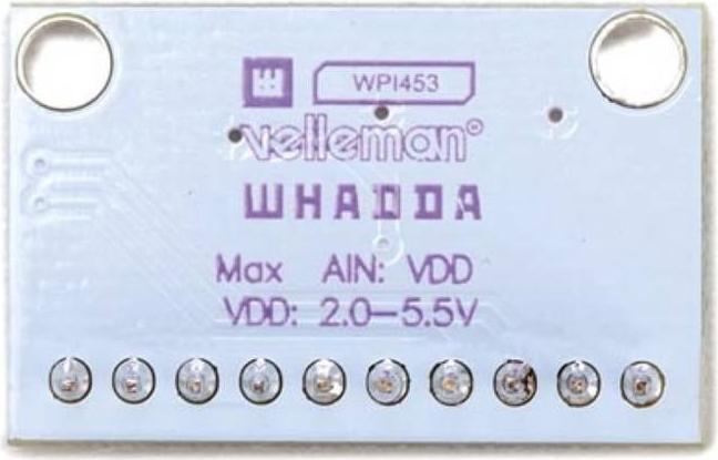 Produktbild Whadda Modul 4 CH ADS1115 16 BIT ADC I2C MODULE