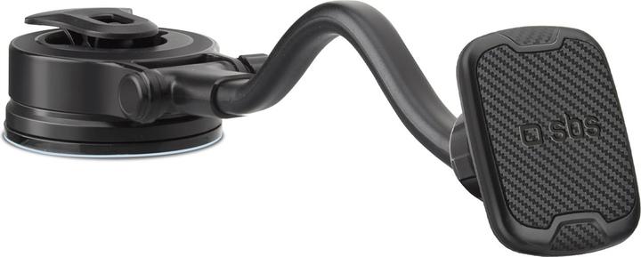 Actual product image SBS Universal car mount with articulated arm, suction cup and magnetic pull black